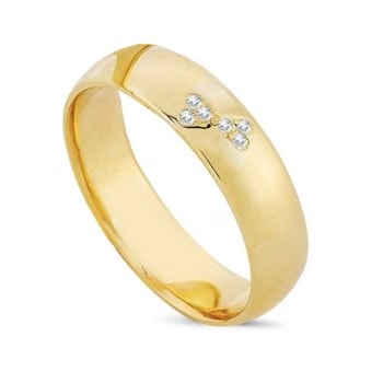 Model A4015-14G-DAME, guld hos Guldsmykket.dk